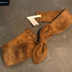 Brand New Anthropologie Suede Belt